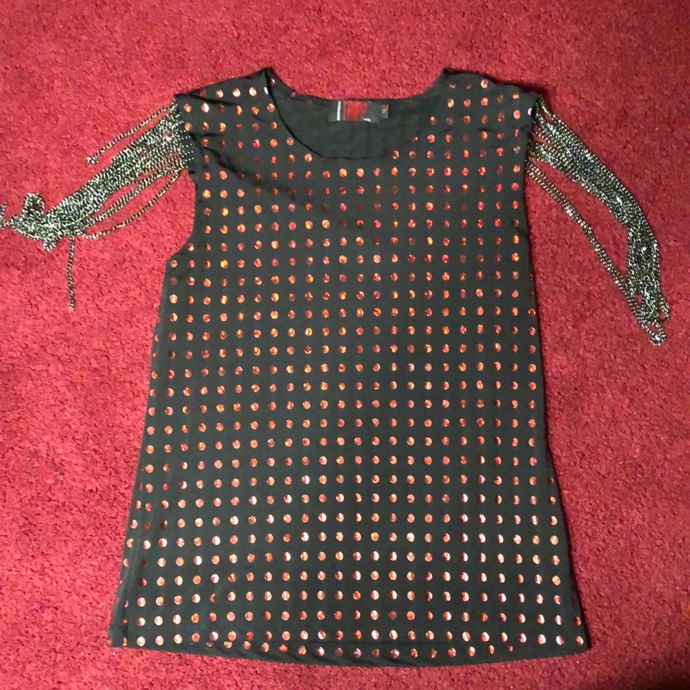 Vintage Tripp Muscle Tank with Shoulder Chains
